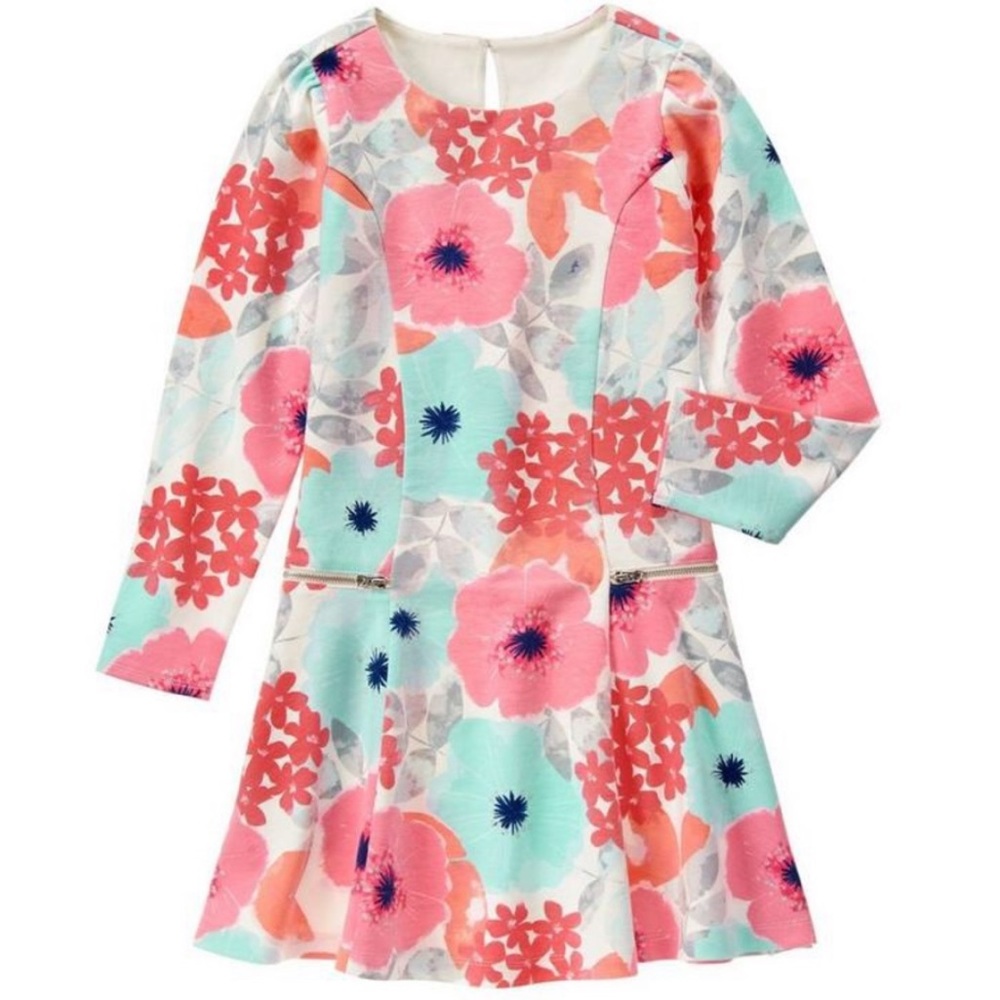 Gymboree Zip Pocket Floral Dress